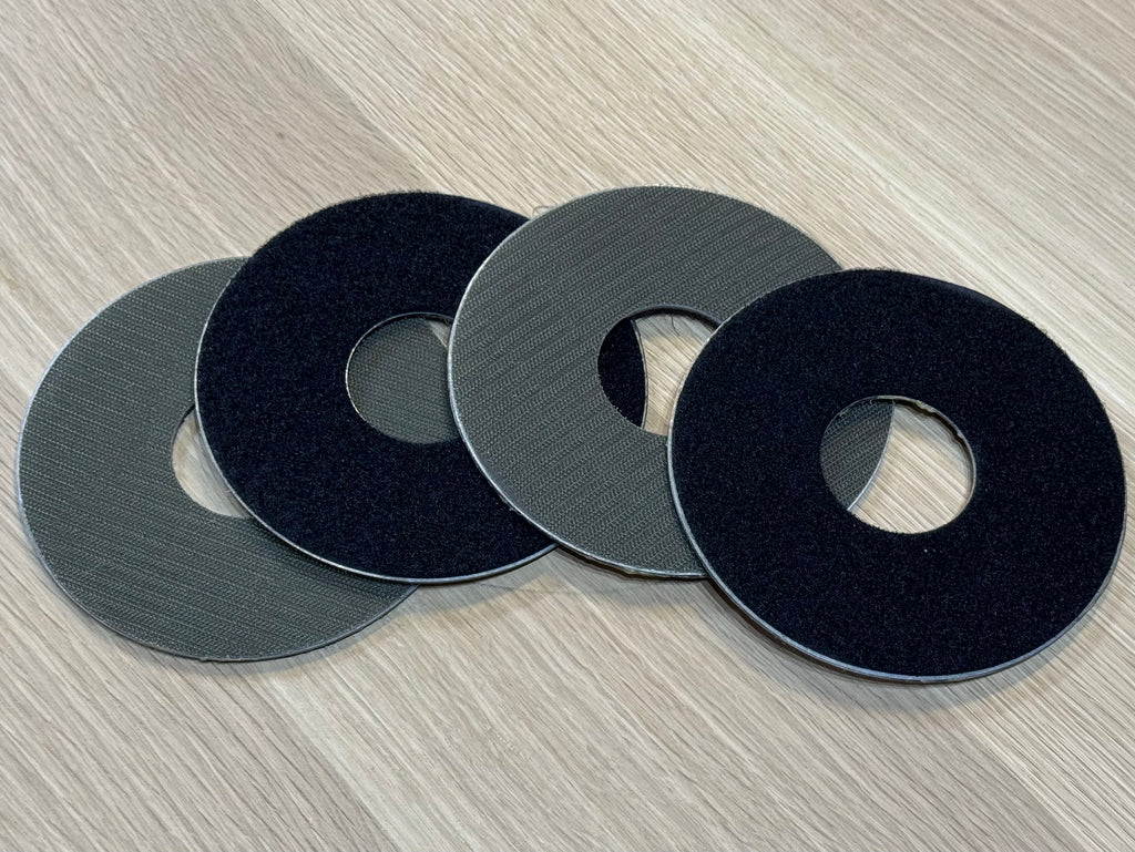 Hardplates for multidisc sanders