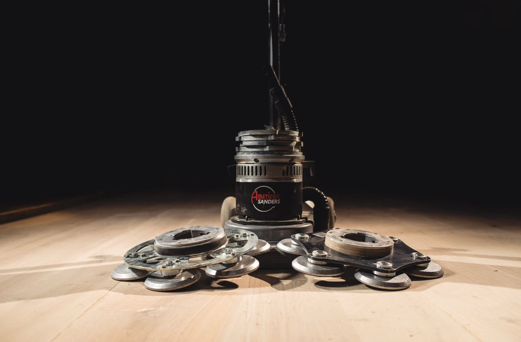 Hardplates for multidisc sanders