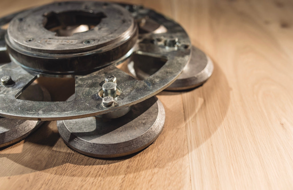 Hardplates for multidisc sanders